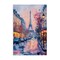 Stupell Industries Paris Street Abstract City Canvas, design by Petal Prints Design